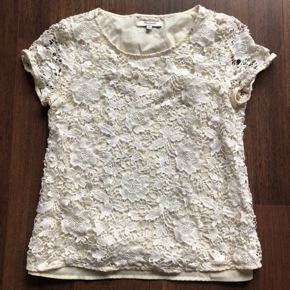 Madewell Crocheted Top - Picture 1 of 2